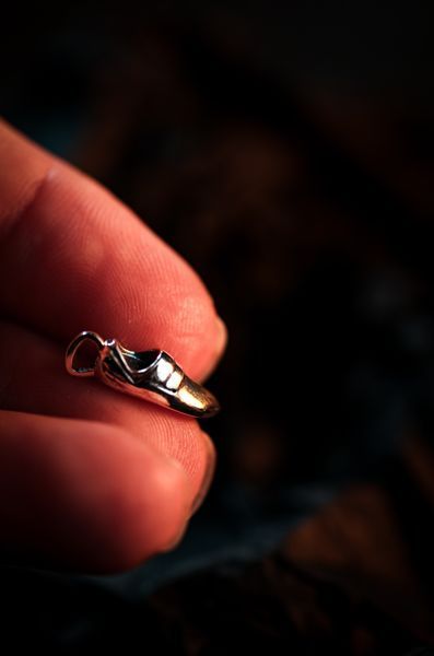 Кулон срібний 925 &laquo;Скельник&raquo; &mdash; підвіска для альпіністів та скелелазів 02S030514 фото