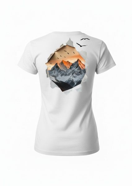 T-shirt Free Birds Female White L