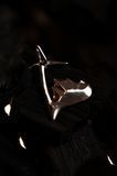 Sterling Silver Pendant &laquo;Ice&raquo; &mdash; Winter Mountain Necklace for Travelers