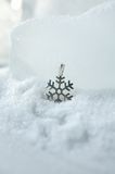 Sterling Silver Snowflake Pendant &mdash; Winter Gift Necklace 925
