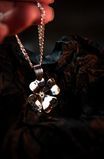Sterling Silver Clover Pendant &mdash; Lucky Charm Necklace, Gift 925