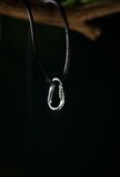 Sterling Silver Carabiner Pendant &mdash; Necklace for Climbers and Hikers