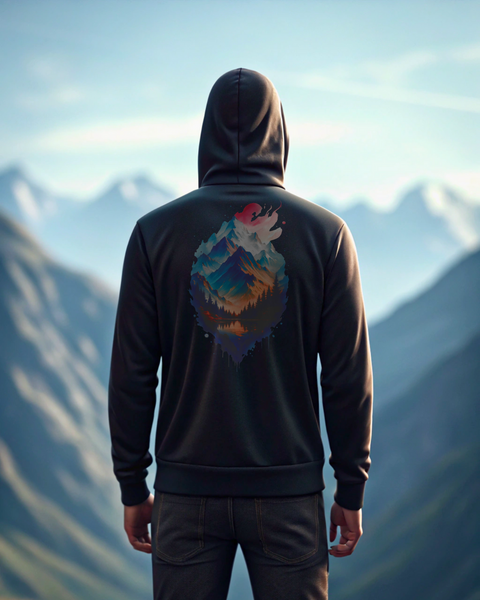 Hoodie Memories of the Wind Unisex Black M