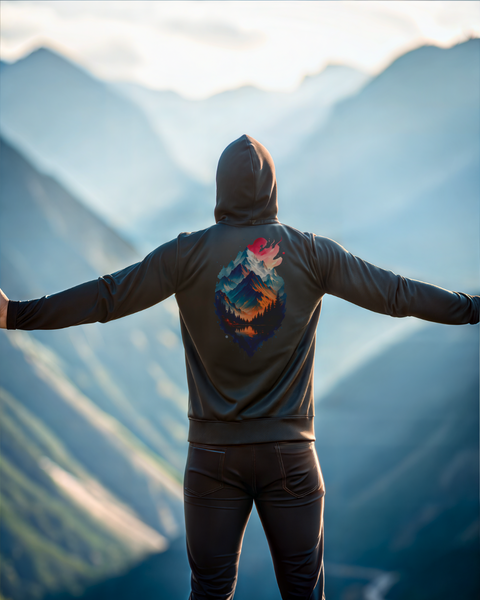 Hoodie Memories of the Wind Unisex Black L
