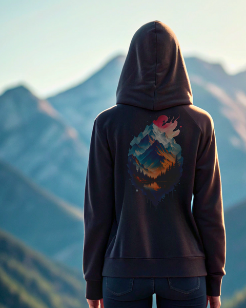 Hoodie Memories of the Wind Unisex Black L