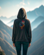Hoodie Memories of the Wind Unisex Black L